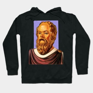 Greek Philosopher Socrates illustration Hoodie